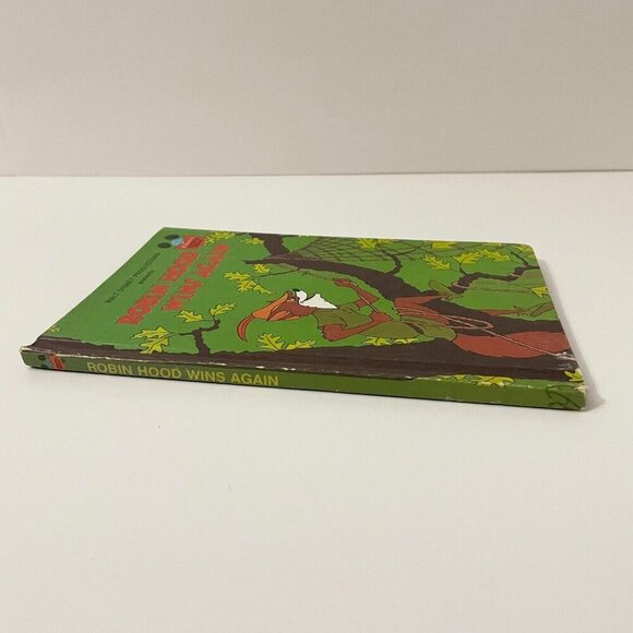 Vintage 1983 Walt Disney Productions Robin Hood Wins Again - Picture 5 of 16